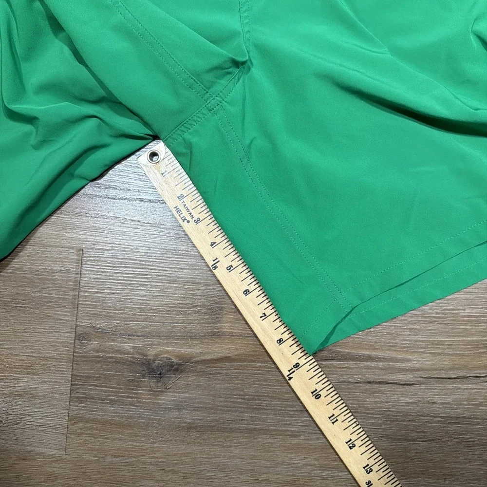 Polo Ralph Lauren Trunks Men's 1XB Long Kailua Trunks Pocket Mesh Lined Orange